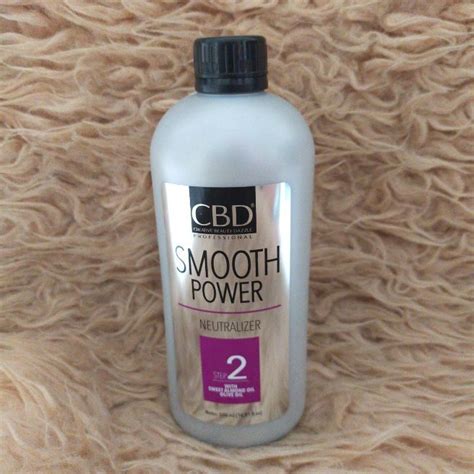 CBD SMOOTH POWER STEP 2 NEUTRALIZER KERATIN SMOOTHING PELURUS RAMBUT