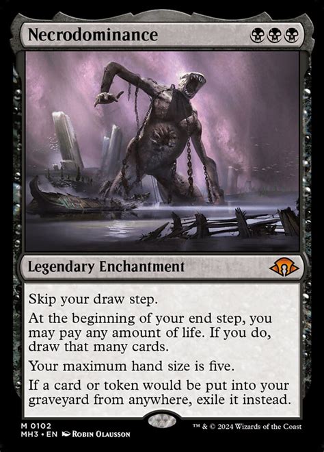 Necrodominance · Modern Horizons 3 Mh3 102 · Scryfall Magic The Gathering Search