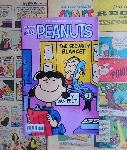 Peanuts Kaboom Comic Book American Junk Style Indigena