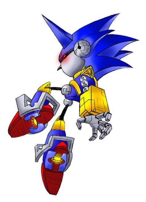 Mecha Sonic by TheDreadedZero on DeviantArt