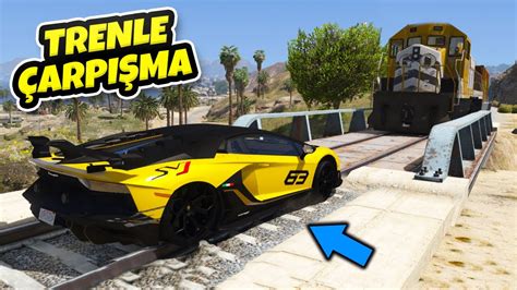 Lamborghini Ailesi Arabalar Trenle Arp Yor Gta Youtube