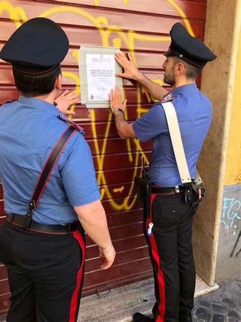 Carabinieri Chiudono Il Bar San Calisto Dago Fotogallery