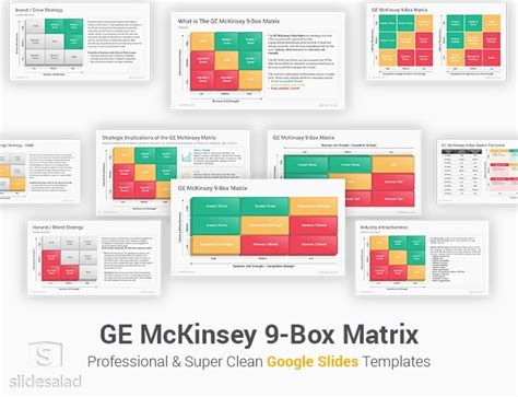 Ge Mckinsey Box Matrix Google Slides Template Designs Slidesalad