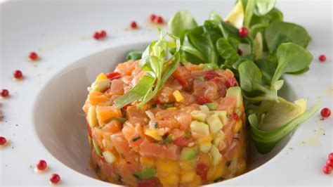 Tartare De Saumon Fum La Mangue Rapide D Couvrez Les Recettes De