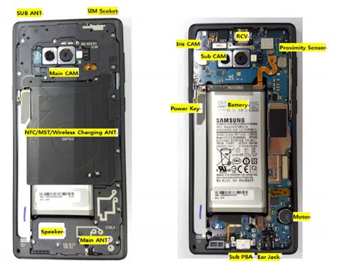 Samsung Galaxy Note9 SM N960F Schematics