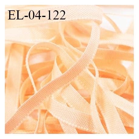 Elastique 4 mm fin spécial lingerie polyamide élasthanne couleur chair