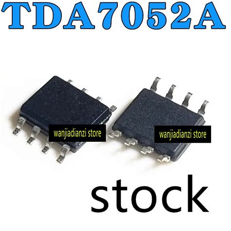 TDA7052 New And Original TDA7052A DA7052A Integrated Audio Amplifier IC