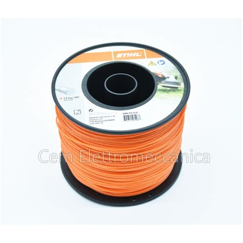 Bobina De Hilo De Nylon Redondo Silencioso Stihl 2 4 Mm CEM