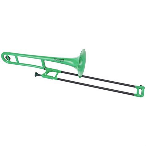 pBone Trombone Green Tenor Trombones - SoundsMag™