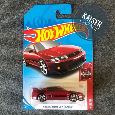 Hot Wheels Nissan Skyline Gt R Bcnr Red Shopee Malaysia