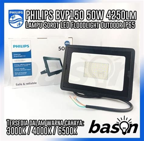 Jual Philips Bvp 150 50 Watt Philips Flood Light 50 Watt Di Lapak LED