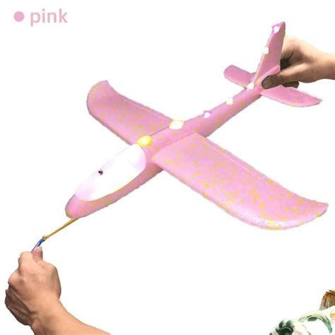 Mousse avion Upgrade 50cm Pink Planeur En Mousse À Inertie 50cm Grand