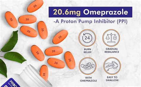 Amazon Procure Omeprazol Tabletas Reductoras De Cido De