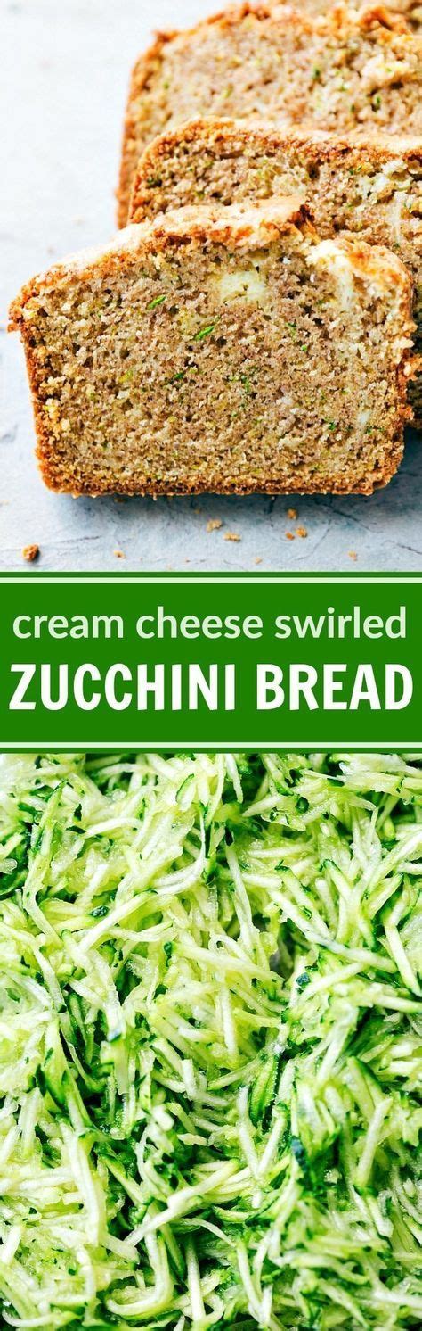 A Deliciously Thick Swirl Of Cream Cheese Inside The Best Ever Zucchini