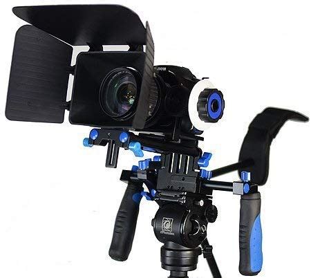 Morros Dslr Rig Movie Kit Shoulder Mount Rig With Follow Focus And