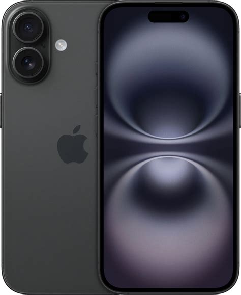 Смартфон Apple Айфон iPhone 16 256 ГБ nano SIM + eSIM, Black / Черный ...
