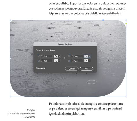Quick Ways To Round Corners In Adobe Indesign