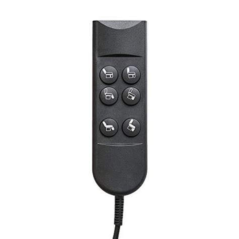 Fruhdi 6 Button 5 Pin Prong Remote Handset Controller Hand Control For Lift Chairs Power