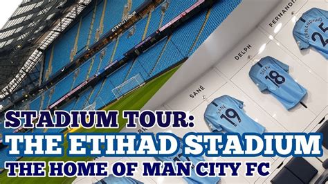 Manchester City Etihad Stadium Tour With Souvenir Photo For Two Adults