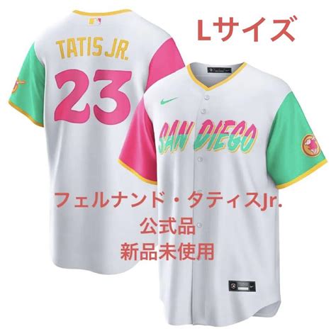 タティスjr レプリカユニフォーム シティコネクト パドレス Mlb メルカリ