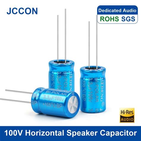 10Pcs 100V Vertical Speaker Capacitor MKP Frequency Divider Crossover