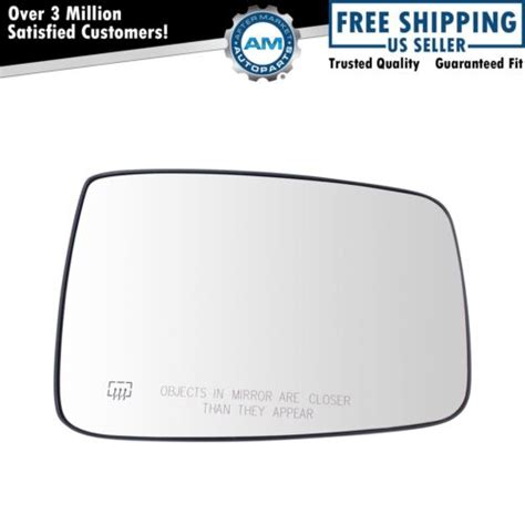 Exterior Mirror Glass Power Heated Rh Passenger Side For Dodge Ram