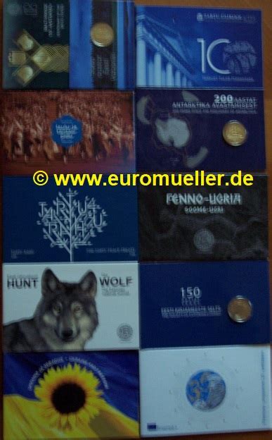 euromueller de Estland 2 Euro Sondermünzen Sammlung 2018 2022