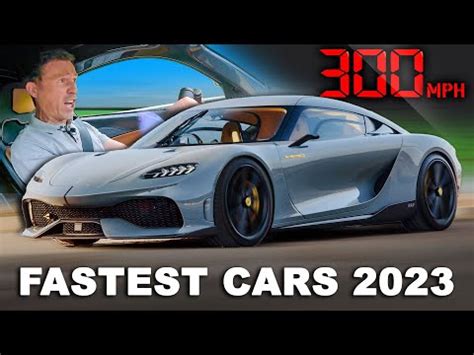 The 15 fastest cars in the world 2023! - Commentoid