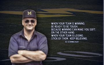 Michigan Bo Schembechler Quotes. QuotesGram