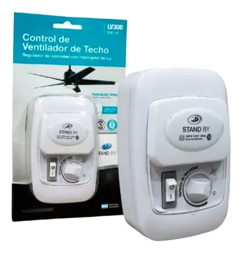 Variador Regulador Velocidad Ventilador De Techo Universal