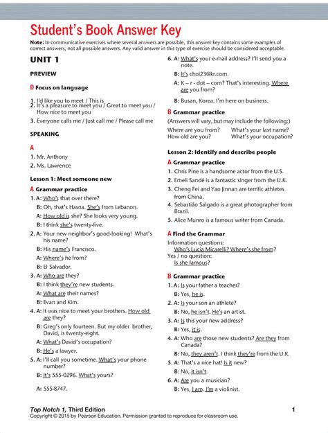 Pdf-student-book-answer-key-pdf compress - Top Notch 1,Top Notch 1