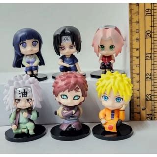 Jual Naruto Hinata Itachi Sakura Jiraiya Gaara Naruto Action Figure Set