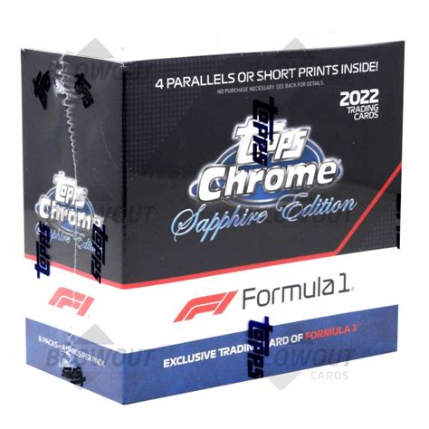 Topps Chrome Formula Racing Sapphire Edition Box