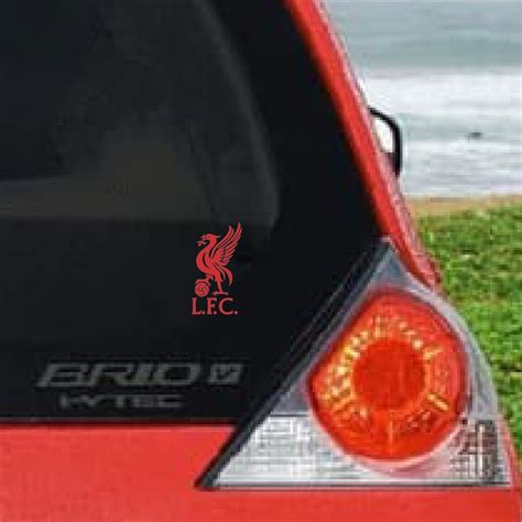 Jual Stiker Mobil Lfc Liverpool Fc Mini Car Decal Sticker Shopee