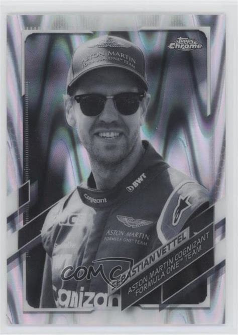 2021 Chrome Formula 1 F1 Racers Black White RayWave Refractor