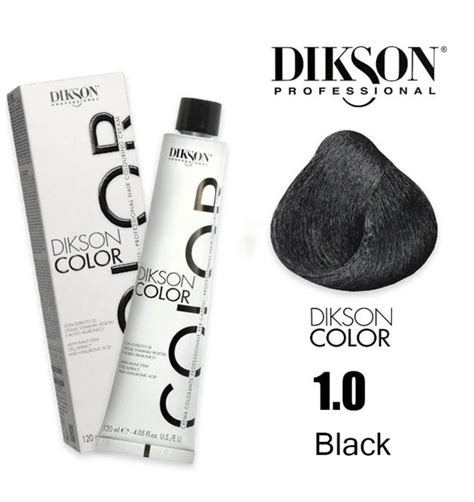 Dikson Hair Color 120ml - Shade 1.0 (Natural Black) – Milia Cosmetics