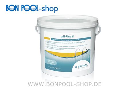 Bon Pool Ph Plus Heber Kg Bayrol Granulat F R Schwimmbad Und Pool Phwert