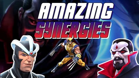 These Synergies Are Not Just Good For Mutants Marvel Contest Of Champions Youtube