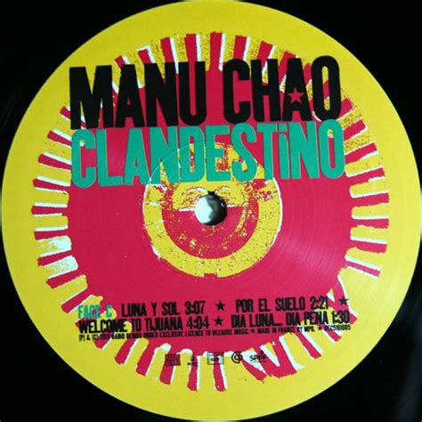 Manu Chao Clandestino 2LP+BONUS CD - VinylVinyl