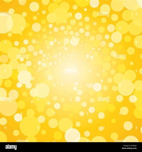 Abstract yellow background with bubbles Stock Vector Image & Art - Alamy