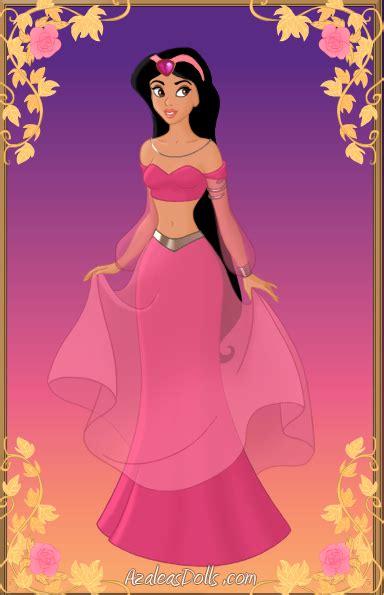 Jasmine Pink Aladdin Disney Recreated Pinterest Jasmine