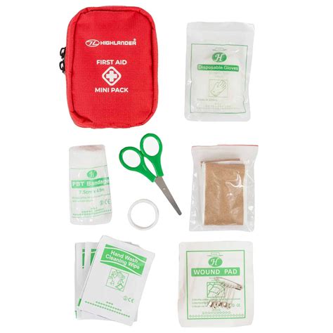 Apteczka Highlander Outdoor First Aid Mini Pack Red Cena I Opinie