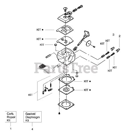 Poulan Pro Pp Poulan Pro Pole Saw Carburetor Assembly Wt