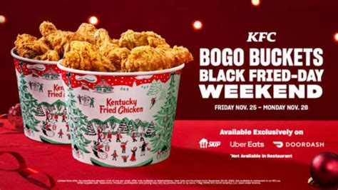 Kfc Canada Black Friday Deal Bogo Buckets