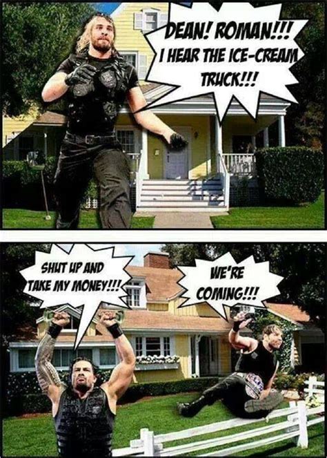 The Shield From Wwe Meme I Love This One Seth Rollins Dean Ambrose