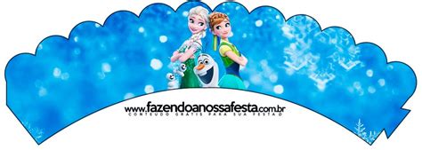 Saias Wrappers Para Cupcakes 2 Frozen Febre Congelante Fazendo A