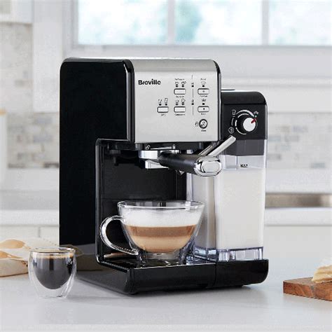 Espressor Manual Cu Lapte Prima Latte II Red Breville Spumare Lapte