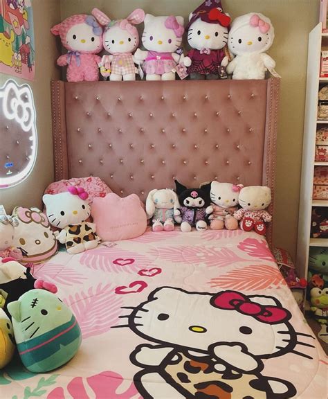 Pin By Kami On Hello Kitty Hello Kitty Room Decor Hello Kitty Rooms