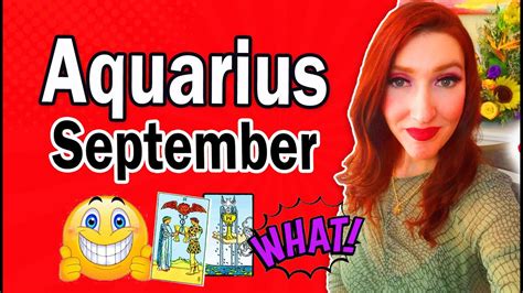 Aquarius SHOCKING TRUTH REVEALED OMG WHHHAAT SEPTEMBER YouTube