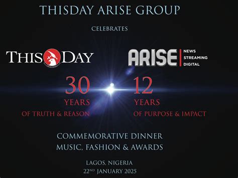 Thisday Arise Group Opens Nominations For Awards Arise News